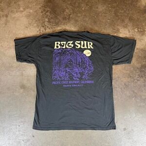 Parks project Big Sur black cotton t-shirt Men's size large